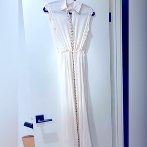 Haute Hippie Beaded Maxi dress Size S